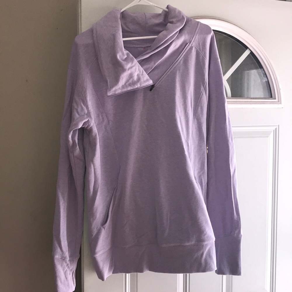 Zella half hooded sweatshirt